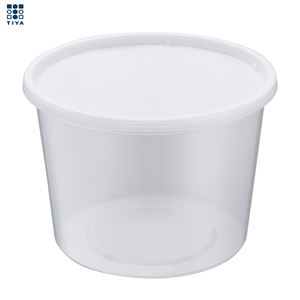 OEM <b>Round</b> Deli Container with Lid 8oz 16oz 32oz Microwave Freezer Safe Food Packaging <b>Box</b> Made in Vietnam - Product Image 1