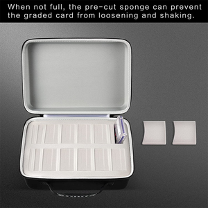 Boîte de rangement pour cartes de sport, Compatible avec 66 + BGS PSA FGS, étui de transport rigide personnalisé <span class=keywords><strong>EVA</strong></span> - Product Image 5