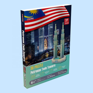 3D Câu Đố Nổi Tiếng Thế Giới Kiến Trúc Petronas Tháp Giáo Dục Handmade Tự Làm Đồ Chơi Quà Tặng Cho Trẻ Em - Product Image 2