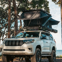 Tente de toit pliante Z-Frame, tente de toit pop-up, tente de toit pliable légère à coque rigide, ouverture rapide pour SUV, camion, 4x4