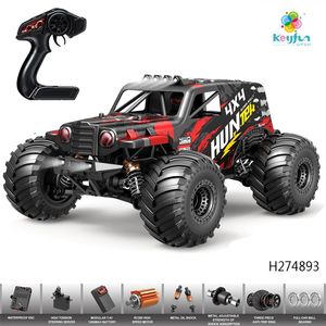 Camioneta Monstruo RC en Oferta, 2.4Ghz, 4WD, Eléctrica, Todoterreno, Alta Velocidad, Escala 1:14, 4 Canales, Cable USB, Control Remoto de 70m, Regalo - Product Image 2