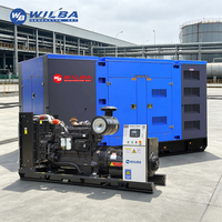 Generador Diésel Silencioso con Función ATS, Alternador de Cobre sin Escobillas Wilba Power Engine, Soporte OEM ODM