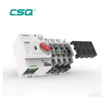 CSQ HYCQ7-100 Saklar Transfer Otomatis (ATS) Satu Fasa 2P 4P 63A 100A Tegangan Rendah AC 220V 63Amp Dual Power