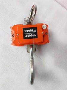 Großhandel 2-Tonnen-Digitalkranwaage mit batterie betriebener LCD-Hintergrund beleuchtung mit Aluminium gehäuse - Product Image 6