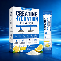 Poudre d'hydratation à la créatine, mélange de boisson électrolytique pour entraînement sportif, créatine monohydrate, supplément d'entraînement quotidien pour adultes, sans gluten