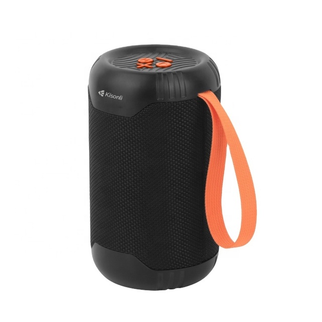 Portable for Bluetooth Speaker with RGB Light FM Radio TF/USB Wireless BT Speaker Portable Fabric