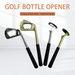 פותחן בקבוקים פופולרי במבצע חם בצורת מחבט גולף, עשוי סגסוגת אבץ, לאוהבי גולף - Product Image 4