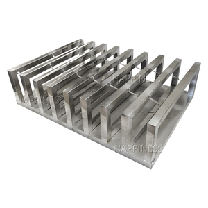 Support professionnel en acier inoxydable à une rangée, 1,5 pouce, 13 emplacements - Product Image 3