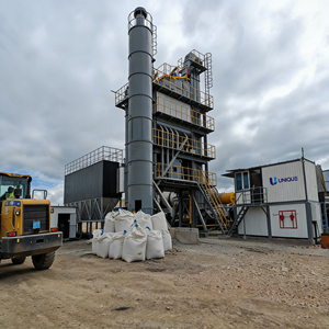 UniqueMac Fully Automatic Asphalt Mixing Plant High Efficiency Road Construction Equipment Stationary <b>Bitumen</b> Engine Pump - Product Image 6