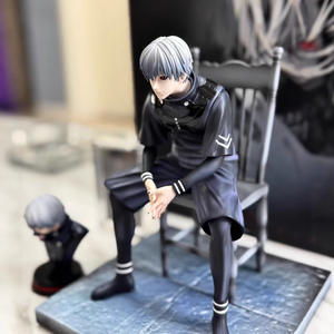 Figura de PVC de 20 cm de Kaneki Ken de Tokyo Ghoul, Juguete de Anime de Dibujos Animados, Manualidades de Plástico - Product Image 3