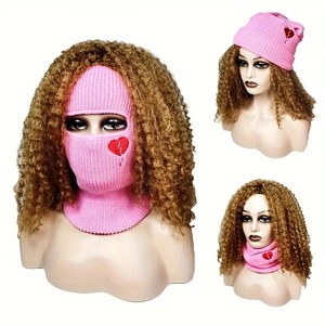 <span class=keywords><strong>Masque</strong></span> <span class=keywords><strong>de</strong></span> <span class=keywords><strong>ski</strong></span> cagoule pour <span class=keywords><strong>femme</strong></span> acrylique tricot écharpe chapeau Camouflage dessin animé motif cheveux longs <span class=keywords><strong>masque</strong></span> <span class=keywords><strong>de</strong></span> <span class=keywords><strong>ski</strong></span> amical - Product Image 3
