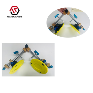 Couture de granit réglable Double tige simple avec ventouse sous vide de 6 pouces pour outil à main de carreaux de verre de granit - Product Image 6