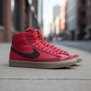 Zapatillas Nike Blazer Mid '77 Vintage para Hombre, Estilo Retro Casual en Rojo Gimnasio, con Función de Aumento de Altura y Forro de Malla - Product Image 2