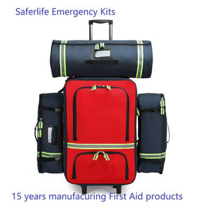 EHBO-tas op wielen met afneembare handkar voor medische hulp bij noodgevallen en buitengebruik - Product Image 4