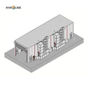 SLD Automotive Spuitcabine met geïntegreerde bakfunctie en hoogwaardig luchtfiltratiesysteem, crossdraft spuitcabine - Product Image 6