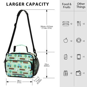 6L Custom Kids Insulated Lunch Bag Cartoon Cooler Bag Waterproof Thermal Bento Food <b>Container</b> Children Student Lunch Bag - Product Image 3