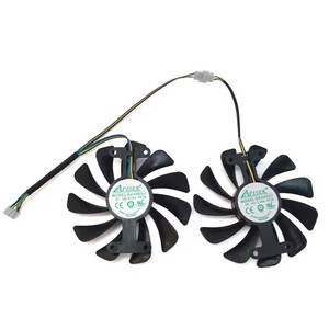 NOUVEAU Ventilateur GPU 95MM 4PIN GAA8S2U GTX 1080 <span class=keywords><strong>AMP</strong></span> Edition pour ZOTAC GeForce GTX <span class=keywords><strong>1070</strong></span> 1080 <span class=keywords><strong>AMP</strong></span> Edition Ventilateur de refroidissement pour carte graphique - Product Image 2
