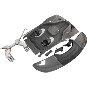 Kit de carrosserie de style amélioré pour <span class=keywords><strong>McLaren</strong></span> 540C 570S Becquet de hayon en fibre de carbone véritable Pare-chocs d'échappement de voiture comme <span class=keywords><strong>600LT</strong></span> - Product Image 1