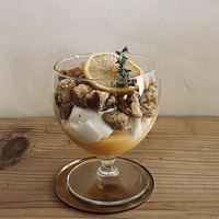 Verre à boisson spécial en cristal japonais, petite capacité, pour jus, latte glacé, café, cocktail, boisson personnalisée, transparent, écologique