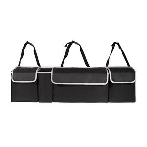 Organizador de Maletero de Coche de Tela Oxford 2025, Caja de Almacenamiento para Auto de Gran Capacidad, Bolsillos Prácticos para Comestibles, Plegable para el Asiento Trasero - Product Image 1