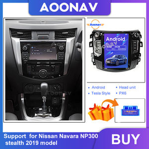 Reproductor Multimedia para coche, Android, Tesla, pantalla grande, GPS, DSP, radio, grabadora <span class=keywords><strong>de</strong></span> cinta para Nissan Navara NP300, stealth 2019, modelo 360, cámara - Product Image 2
