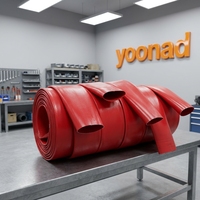 Tuyau plat en TPU durable YOONAD pour le transfert d'eau et de boue sur les chantiers de construction