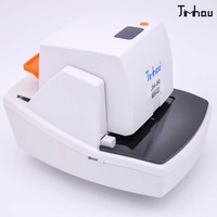 Engrapadora Manual Estándar Jhimhau JH50 - Máquina de Encuadernación Automática de Escritorio, Construcción Metálica, Capacidad para 50 Hojas, para Oficina y Folletos