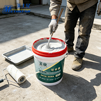 Peinture Extérieure Imperméable Anti-Fissures V877 à Haute Élasticité en Acrylique et Carbonate de Calcium, Exportation Directe d'Usine Shanghai