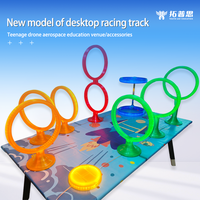 TOPS Pista de Escritorio para Drones Pequeños, Pista de Obstáculos para Drones Juveniles de Iniciación y Educación, Pista de Obstáculos para Micro Drones para Competición