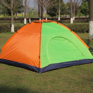 Tienda de campaña doble para exteriores, tienda de campaña hecha a mano, a prueba de lluvia, gruesa, con protector solar, venta directa de fábrica - Product Image 1