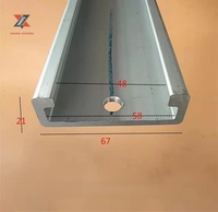 Rail de guidage pour porte OTIS SKY, rail coulissant pour porte de hall, rail de porte de voiture, rail de guidage de porte OTIS 800/900, accessoires d'ascenseur