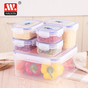 Caja de plástico hermética para guardar alimentos, recipiente hermético para comida, apto para microondas, sin BPA - Product Image 4
