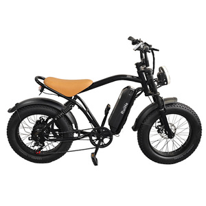 Ruihe Y8 48V Bicicleta de Cross eléctrica con nuevo diseño 20 pulgadas Fat Tire Ebike Marco de acero Batería de litio-Venta al por mayor - Product Image 6