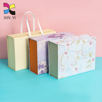 Vente en gros de coffret cadeau en forme de livre avec logo personnalisé Boîte de luxe en carton pliante Boîte d'emballage à fermeture magnétique