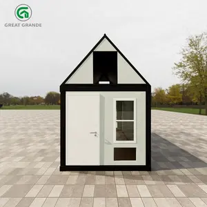 20FT Low Cost Box House Foldable Homes Tiny Home Folding Container House Hotel Staff Dormitory