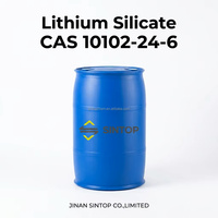 Densifiant durcisseur scellant liquide pour béton à base de silicate de lithium, module 4.8, solution Li2SiO3, silicate de lithium CAS 10102-24-6