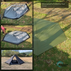 Alfombra Poligonal de Oxford 210D, Ligera, Resistente al Agua, para Picnic al Aire Libre, Color Verde - Product Image 6