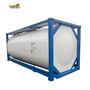 26000 Liters Liquid Chemical Transportation UN T11 ISO Tank Container Price 20ft for Sale