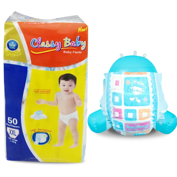 Manufacturer Disposable Sleepy Baby pants Diaper In Malaysia