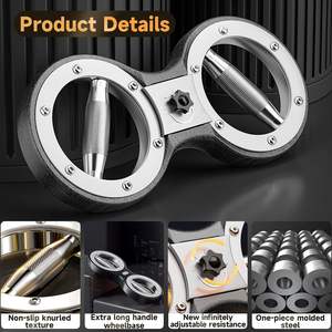 Togieeii, máquina de quemado de antebrazo de acero giratorio de 360 grados, entrenamiento de gimnasio en casa multifuncional con pesas libres - Product Image 5