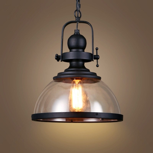 Hanging Vintage Chandelier Hotel Bar <b>Living</b> <b>Room</b> Retro Industrial Style Glass Pendant <b>Light</b> - Product Image 1