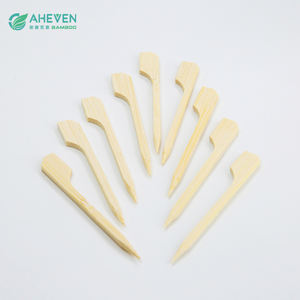 Brochettes en bambou à prix abordable, longues, jetables, pour barbecue, décoration de cocktails, viande, steak, gâteau - Product Image 1