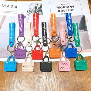 Nouveaux porte-clés mignons d'anime 3D, sac de plage, mode, mer, <span class=keywords><strong>grand</strong></span> panier, pendentif, mini décoration Bogg - Product Image 1