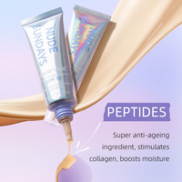 PAGE VINE Fond de teint liquide Anti-cernes Contrôle de l'huile Isolation hydratante Longue durée Non-Peeling Non collé pour les peaux foncées