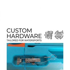 Fibbia di Sicurezza Personalizzata in Acciaio Inox con Chiusura a Scatto, Connettore Modulare per Kayak, Chiusura a Sezione Divisa - Product Image 4