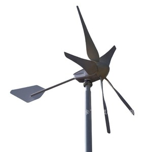 Wind <b>Generator</b> 1KW Horizontal Axis 12V Low Start Wind Speed 2.0m/s Micro Wind Turbine for Home Use - Product Image 5