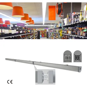 Luces led para tienda de supermercado comercial, accesorio de tienda de toldo de 8 pies para garaje, listón lineal, luz highbay