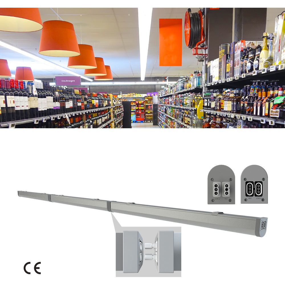 New unique garage light 70w warehouse industrial led tube supermarket hotel low bay vs high bay led light