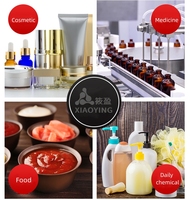 Cosmétiques chimiques émulsifiant réservoir mayonnaise faisant du savon liquide Lotion pour le corps shampooing crème pour le visage émulsifiant sous vide mélangeur Machine