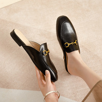 Sandales plates à bout fermé avec nœud papillon QuiteS 2026, talons plats en PU, chaussures décontractées de bureau sexy, mocassins quotidiens à bout fermé pour femmes